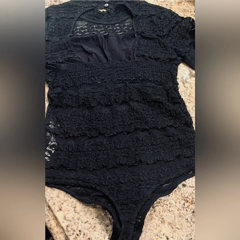 NWT Free People Angelina Bodysuit